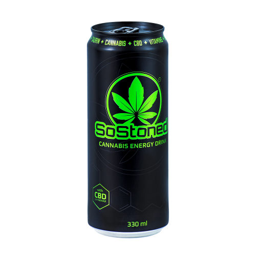 Bevanda energetica alla cannabis SoStoned