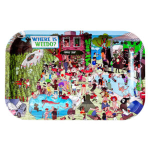 Best Bud Metal Rolling Tray 17x28 cm