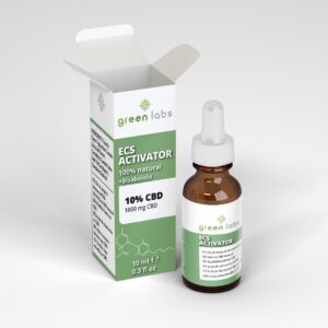 Olio CBD ECS Activator 10% Olio di canapa per il  BENESSERE  al CBD + BISABOLOLO