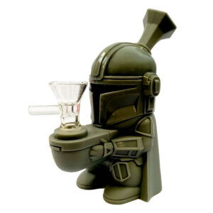URBAN CREW SPACE HERO GREY SILICONE BONG
