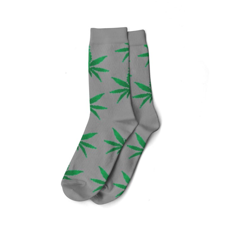 Long Socks-Size(36-42)-GreyGreen