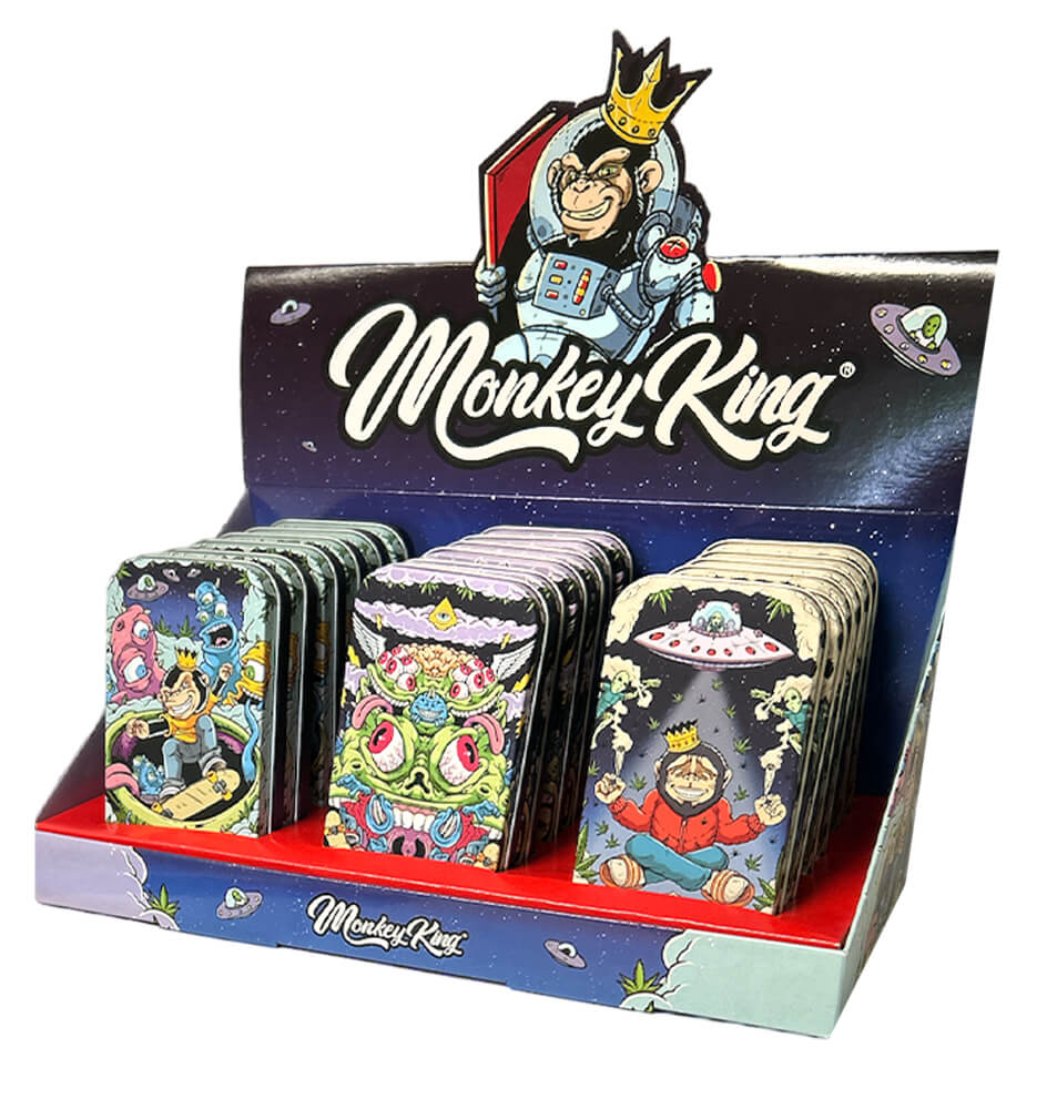 Monkey King Tin Metal Box Space Edition