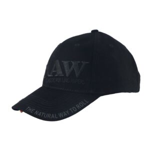 RAW Nera su Nera Cappellino da Baseball con Poker
