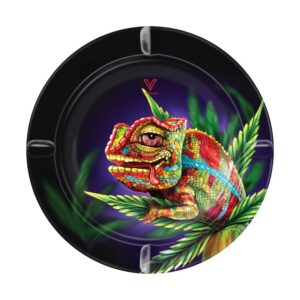 V Syndicate Metal Ashtray - Cloud 9 Chameleon